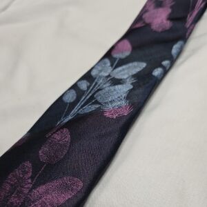 Murano Extra Long Tie in Purple and Blue